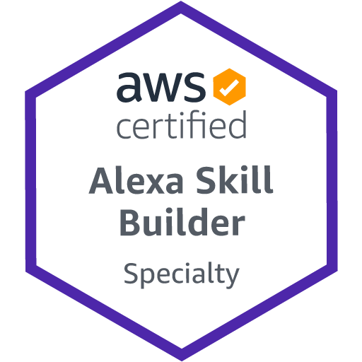 AWS Certified Alexa Skill Builder - Specialty